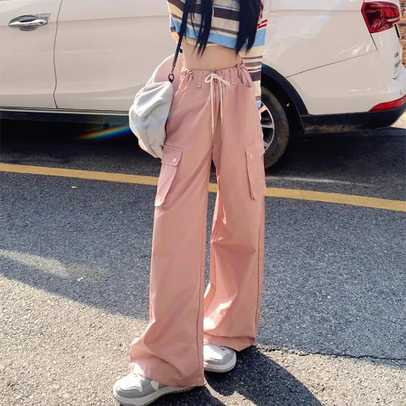 Wen Shan Casual Pants Women's Pink-10