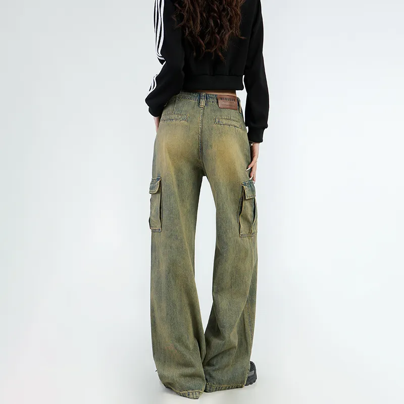 Wen Shan Jeans Women's Nostalgic Blue-5