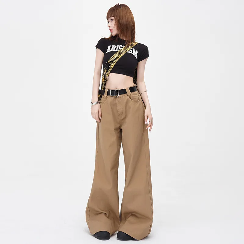 Vine Color Jeans Women's Latte Brown-14