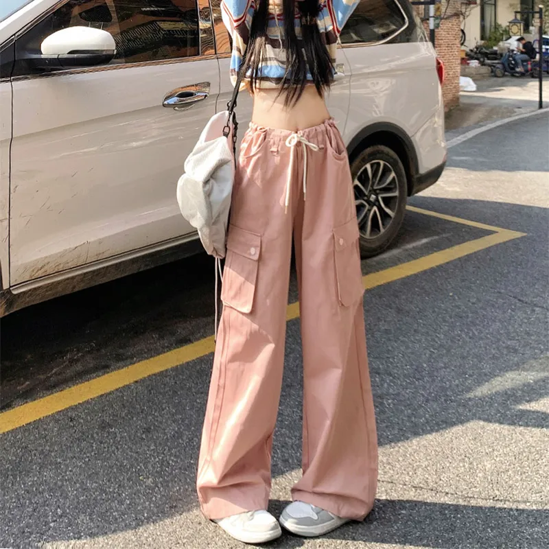 Wen Shan Casual Pants Women's Pink-6