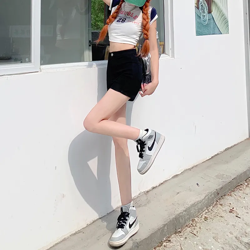 Wen Shan Denim Shorts Women's-4