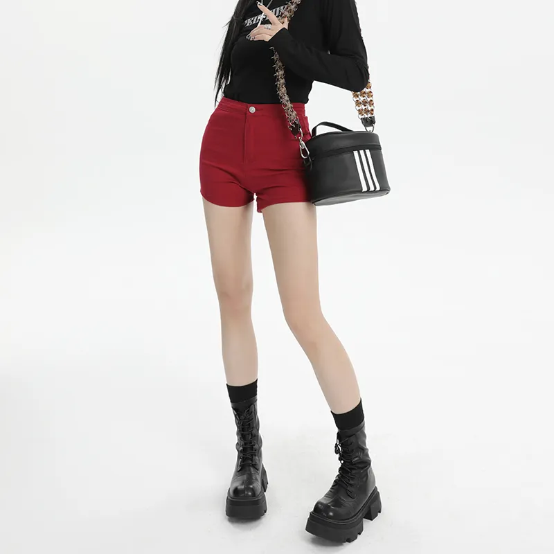 Wen Shan Denim Shorts Women's-14