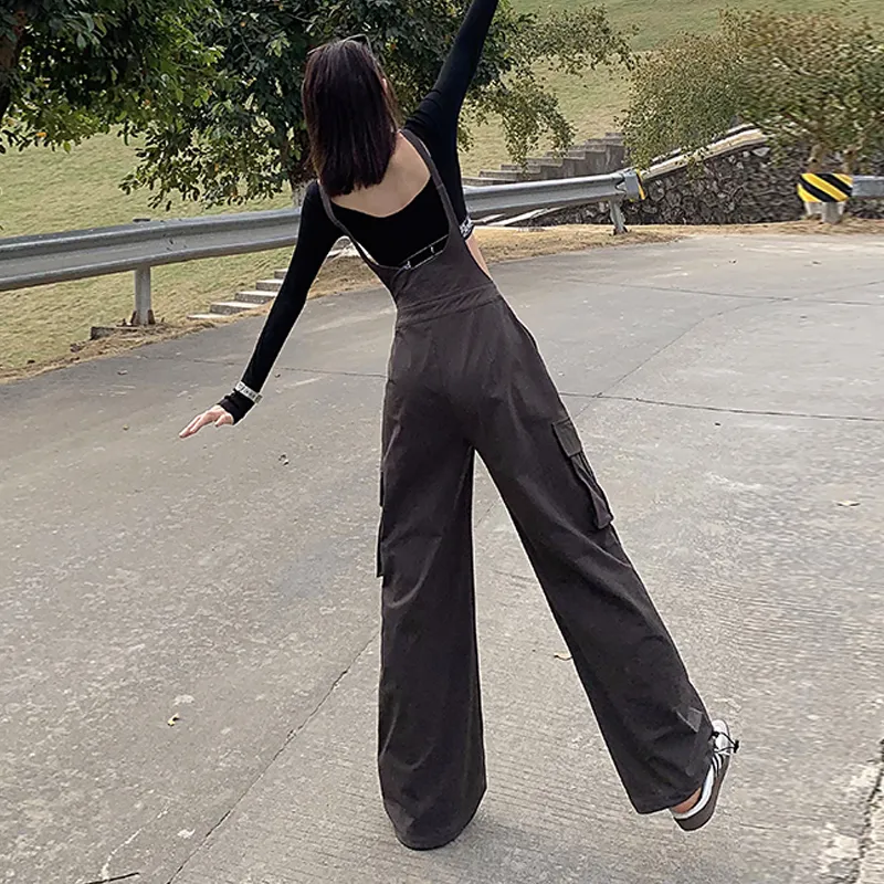 Wen Shan Overalls Women's Premium Gray-5