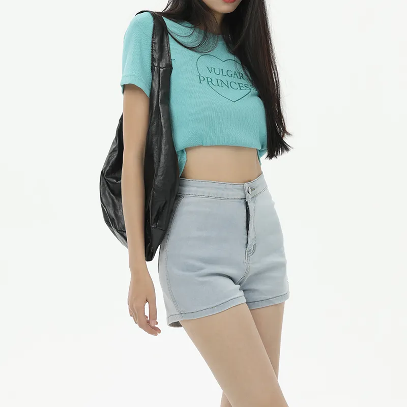 Wen Shan Denim Shorts Women's-19