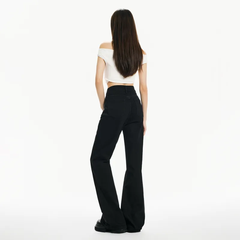 Wen Shan Jeans Women's Graphite Black-2