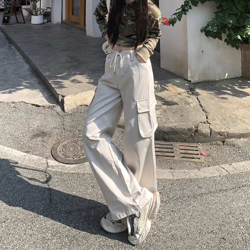 Wen Shan Casual Pants Women's Light Apricot-3