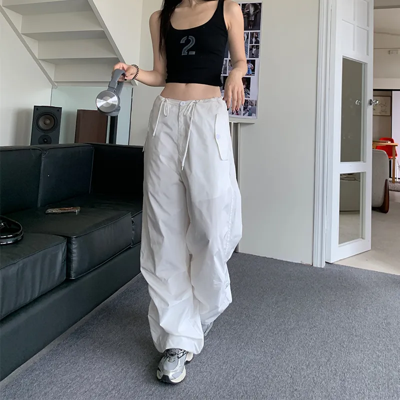 Wen Shan Casual Pants Women's White-4