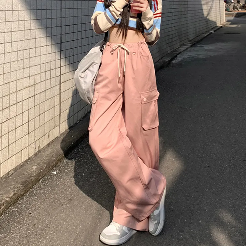 Wen Shan Casual Pants Women's Pink-3