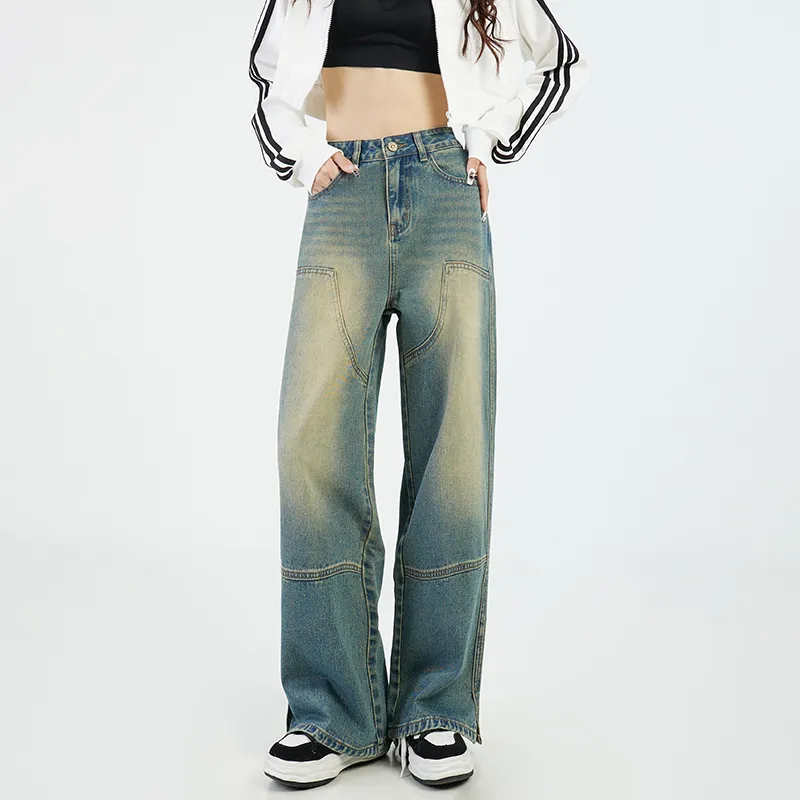 Wen Shan Jeans Women's Nostalgic Blue-2