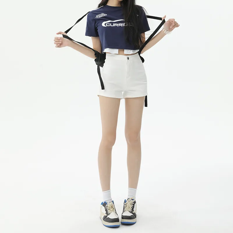 Wen Shan Denim Shorts Women's-8