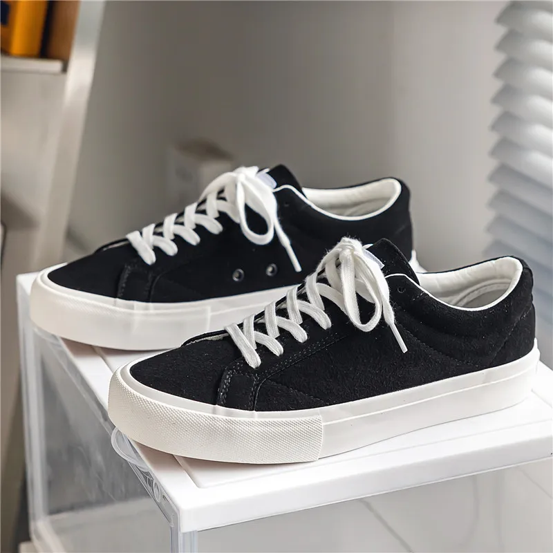 BEIER Casual Comfortable Balanced, Lightweight, And Breathable Low Top Skateboard Shoes Men's-1