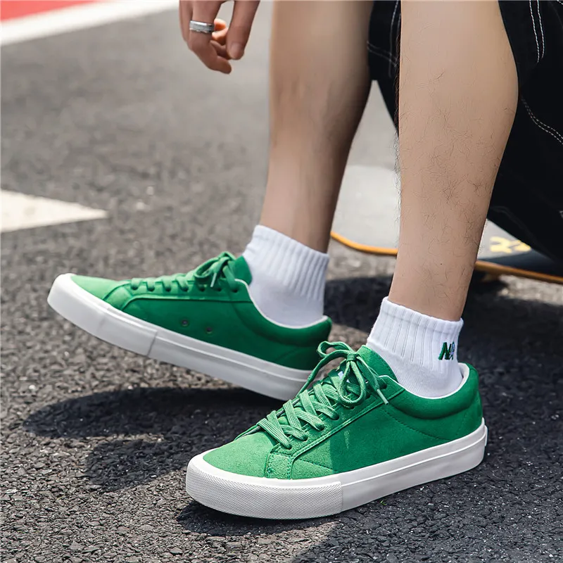 BEIER Casual Comfortable Balanced, Lightweight, And Breathable Low Top Skateboard Shoes Men's-9