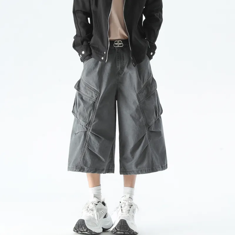 TESTUNG Cargo Shorts Unisex-45