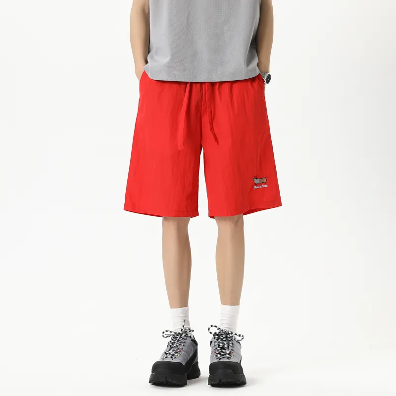 PAINT STAIN Casual Shorts Men's-35