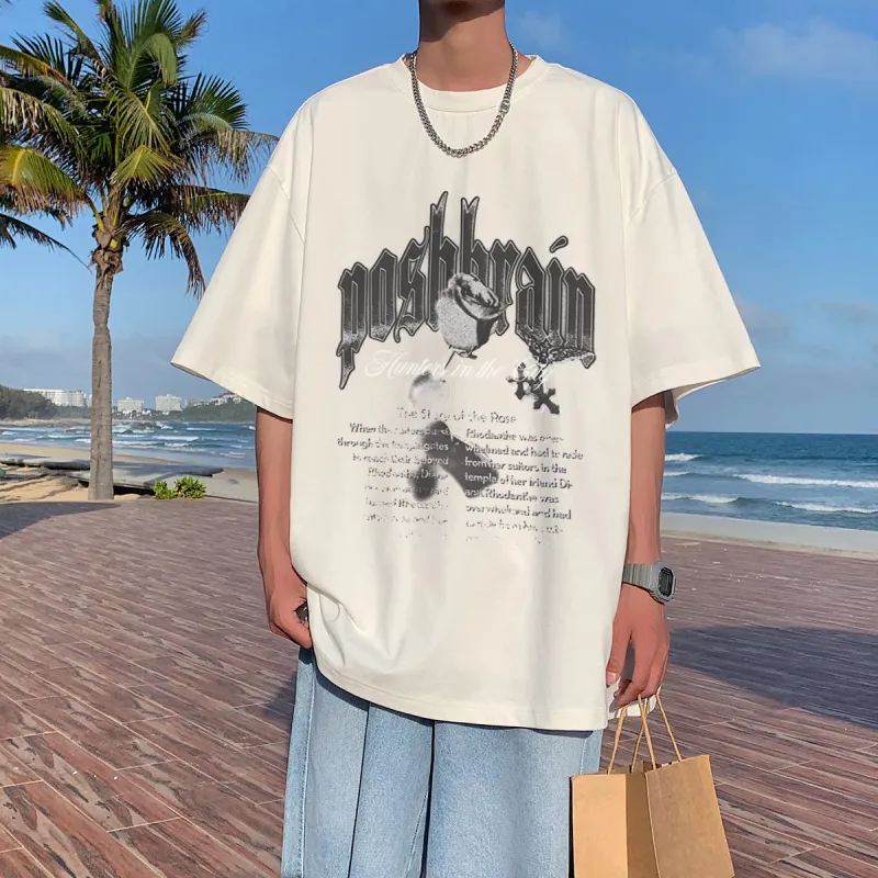Poshbrain T Shirts Unisex-7