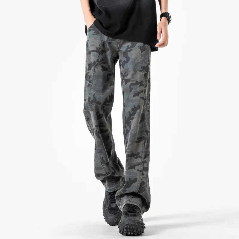 Poshbrain Jeans Unisex Camouflage-2