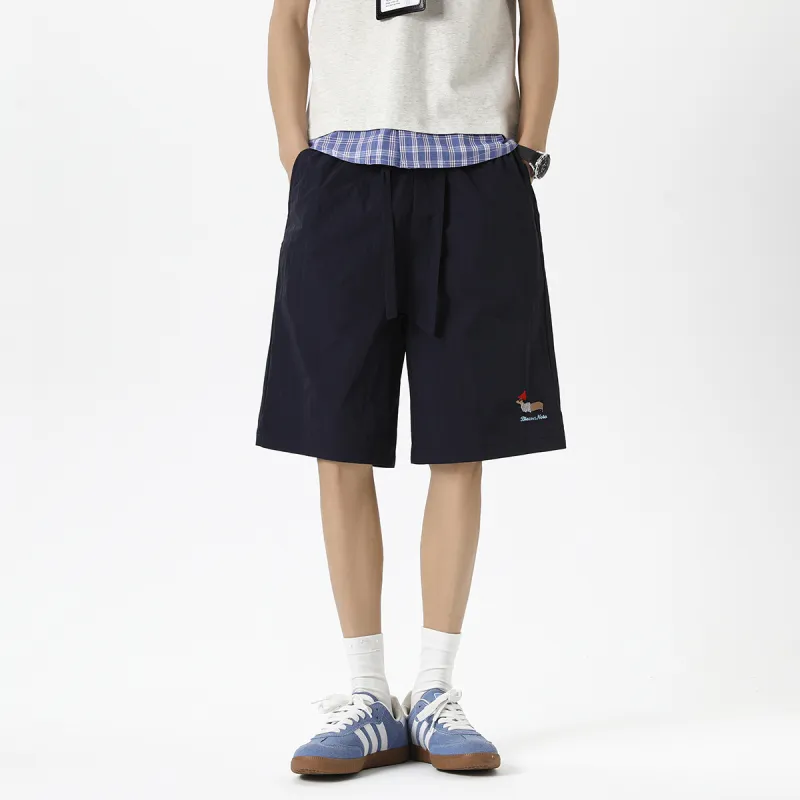 PAINT STAIN Casual Shorts Men's-3