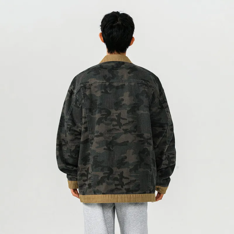 Poshbrain Denim Jacket Unisex Purple-5