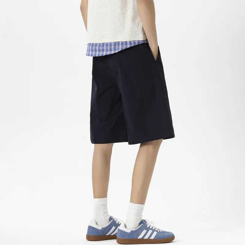 PAINT STAIN Casual Shorts Men's-5