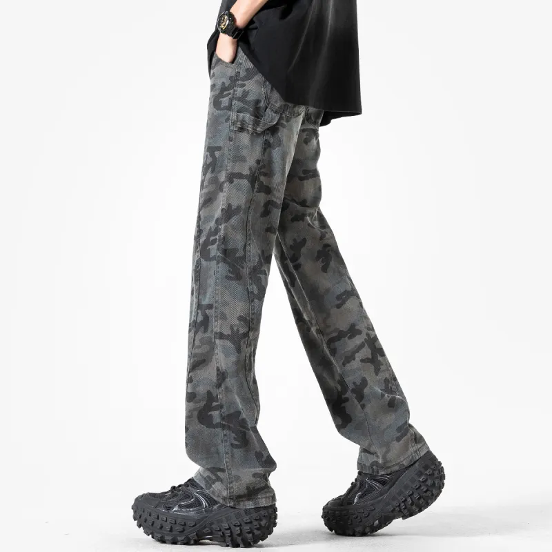 Poshbrain Jeans Unisex Camouflage-6
