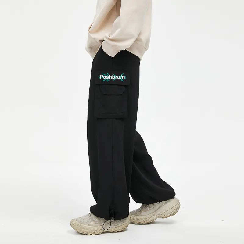 Poshbrain Casual Pants Unisex-5