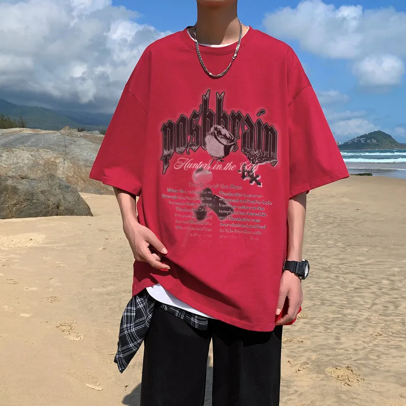 Poshbrain T Shirts Unisex-16
