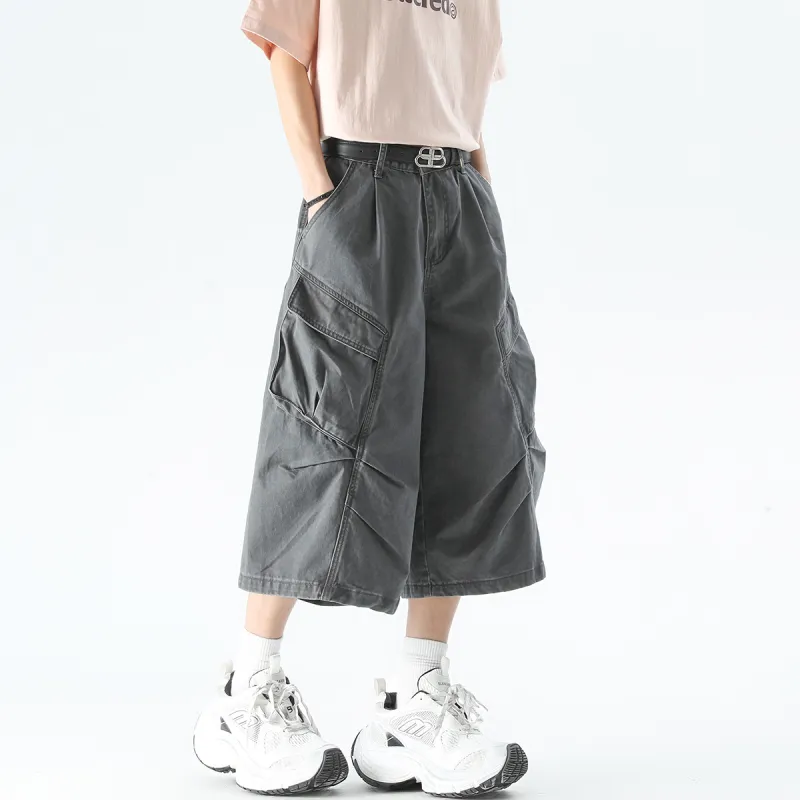 TESTUNG Cargo Shorts Unisex-47