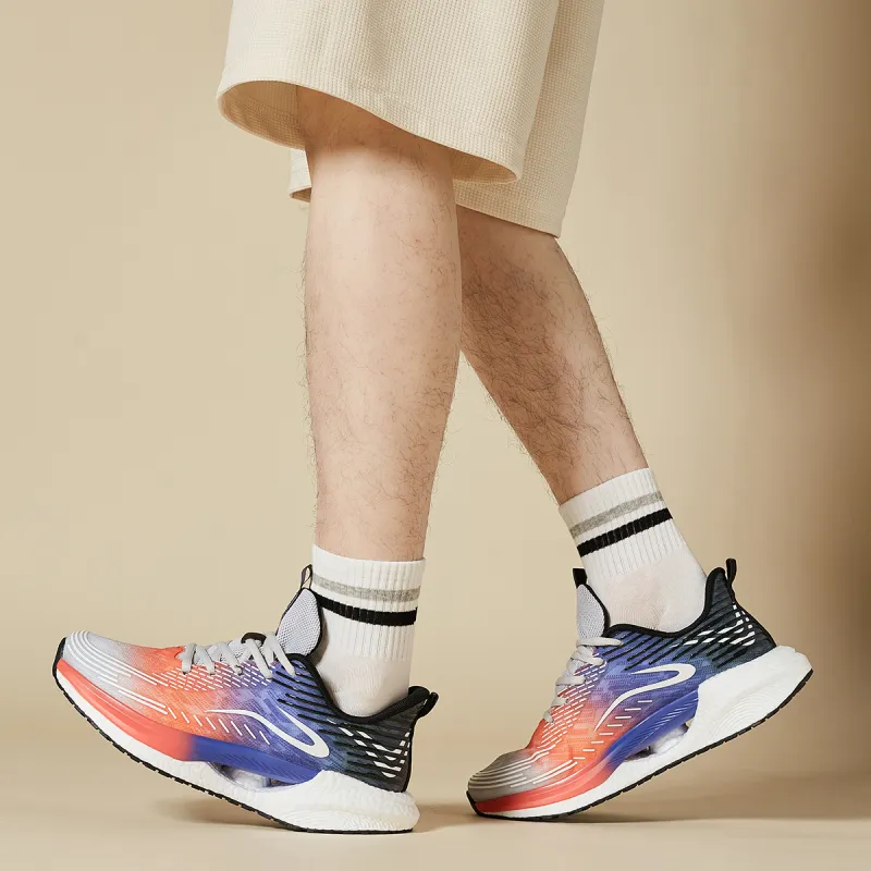 KAISER Cushioning Anti Slip Wear Resistant Breathable Height Increasing Mid Top Running Shoes Basketball Shoes Men's-8