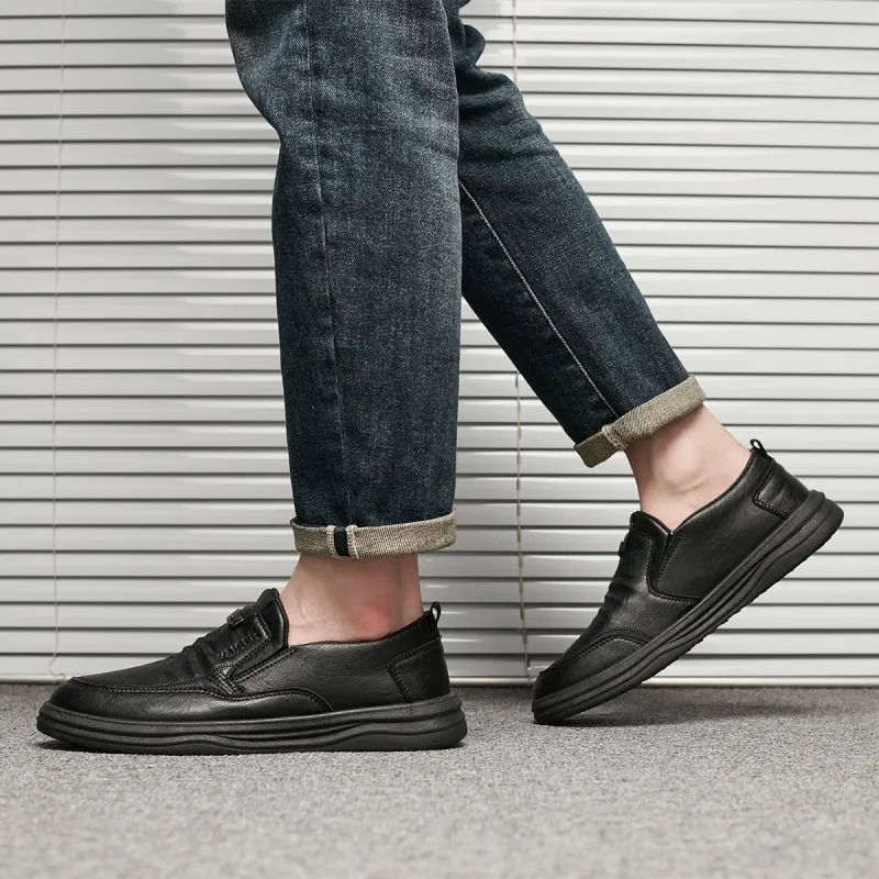 KAISER Men's Casual Shoes Men Low Top Black/Black-9