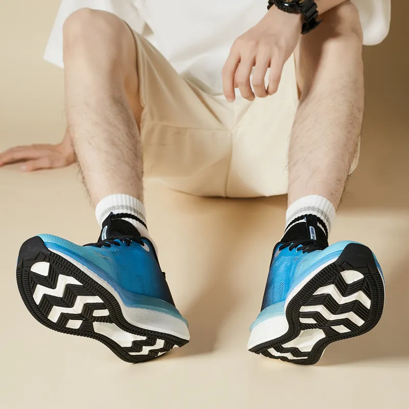 KAISER Running Shoes Men Low Top Sapphire Blue-6