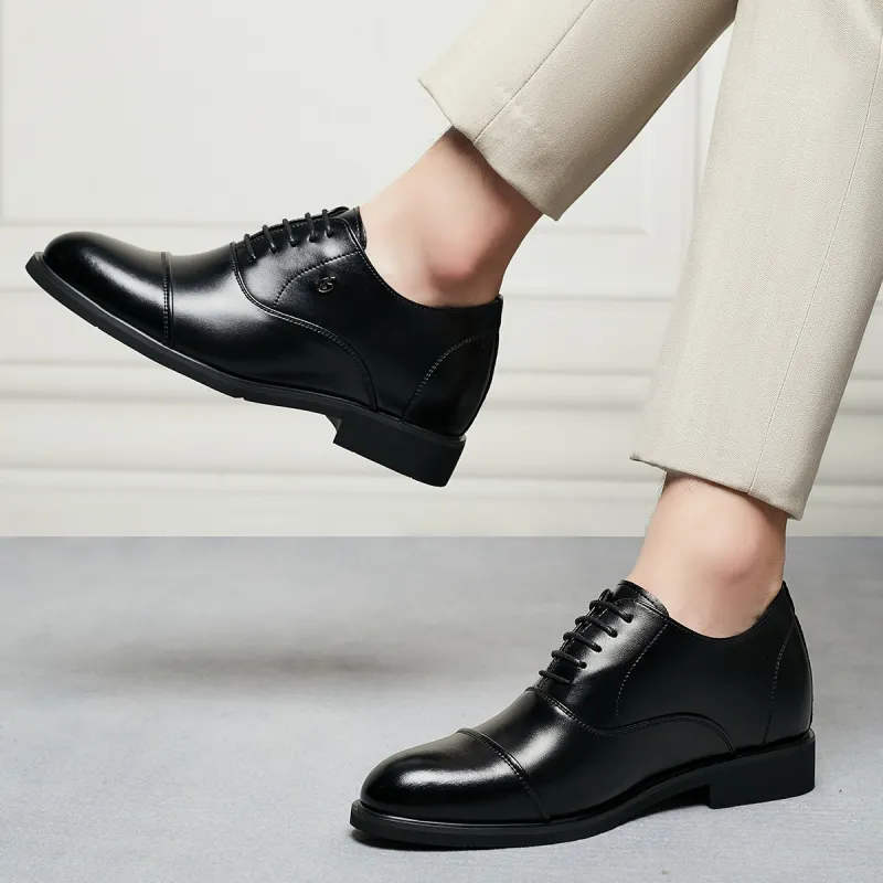 KAISER Dress Shoes Men Low Top Black/Black-7