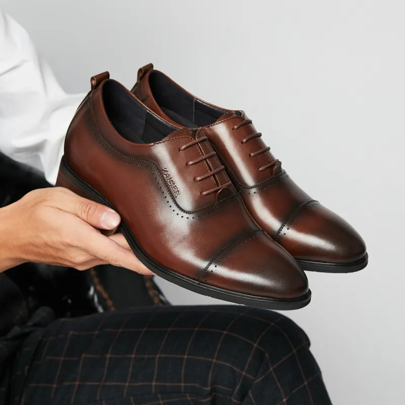 KAISER Dress Shoes Men Low Top Black/Black-16