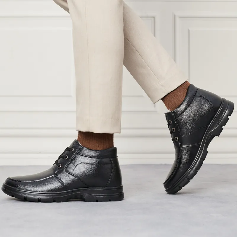 KAISER Ankle Boots Men Black-6