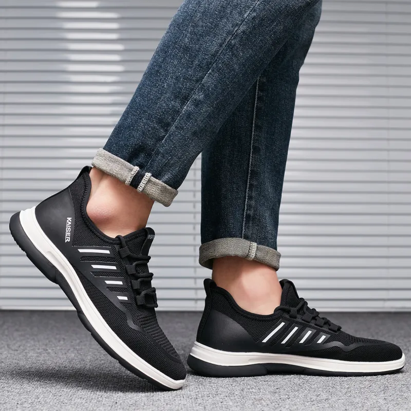 KAISER Low Top Casual Shoes Men's Black-8