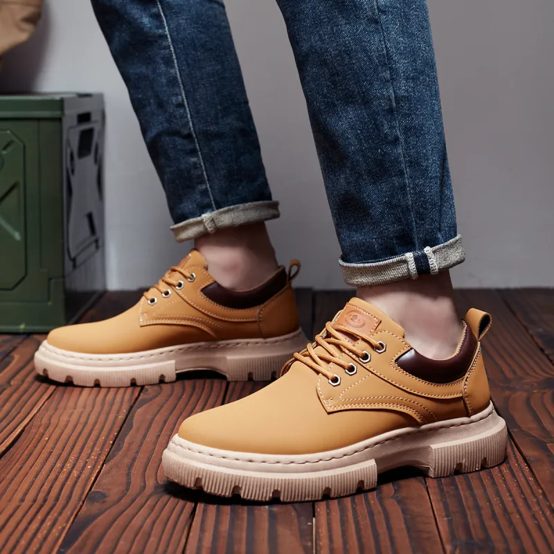 KAISER Casual Shoes Men's Earth Yellow-5
