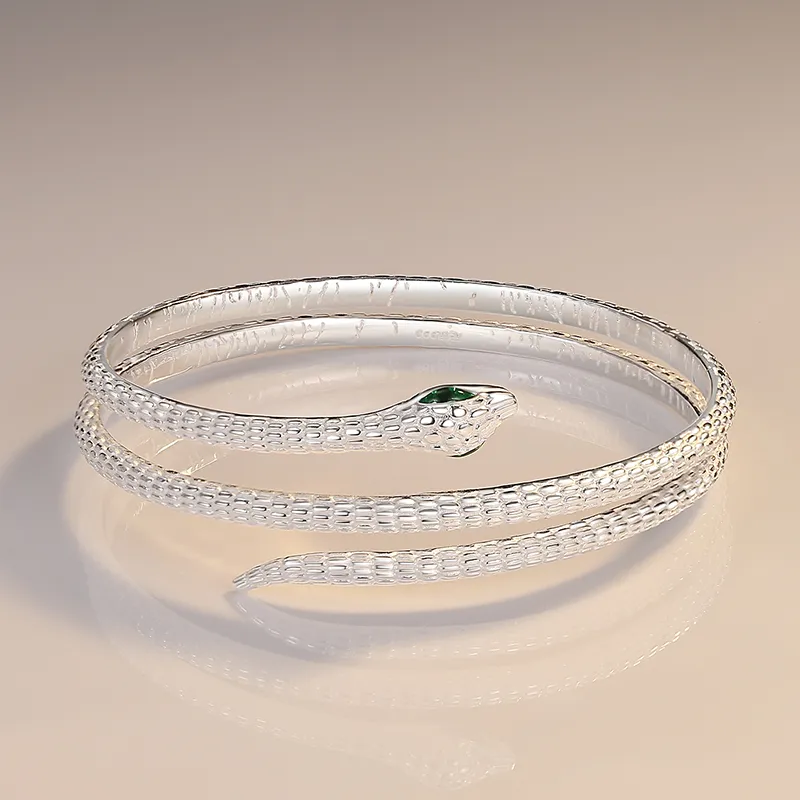 MIAOYINGE 9999 Pure Silver Bangles Women's-2