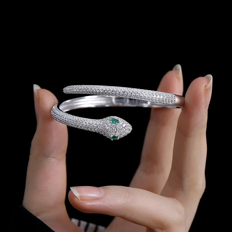 MIAOYINGE 925 Sterling Silver Bangles Women's-2