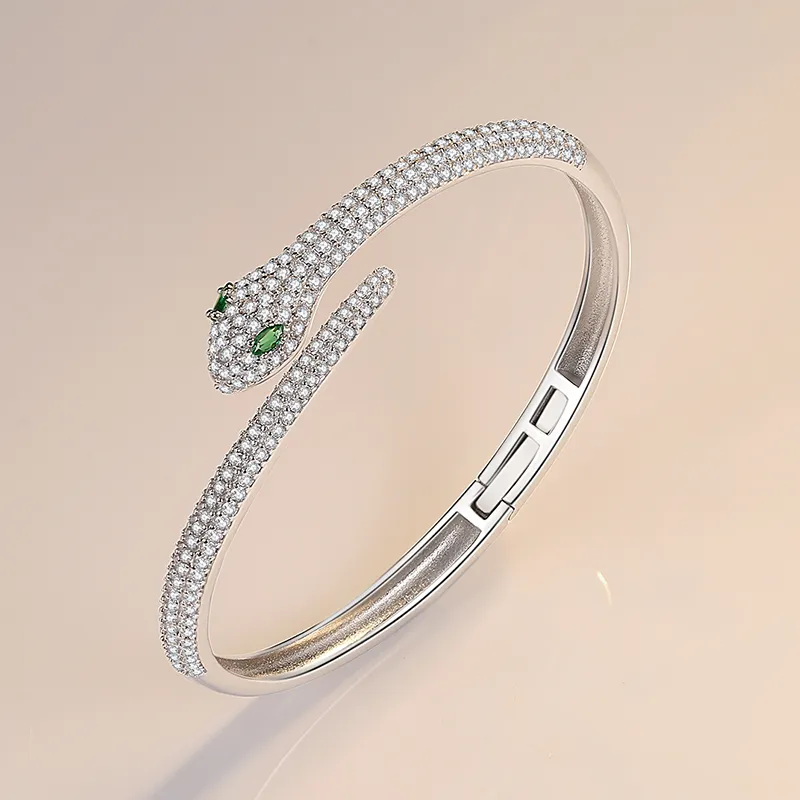MIAOYINGE 925 Sterling Silver Bangles Women's-4