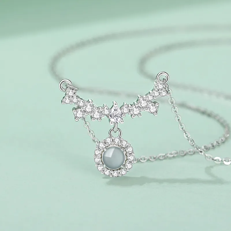 MIAOYINGE Chalcedony Necklaces Women's-1
