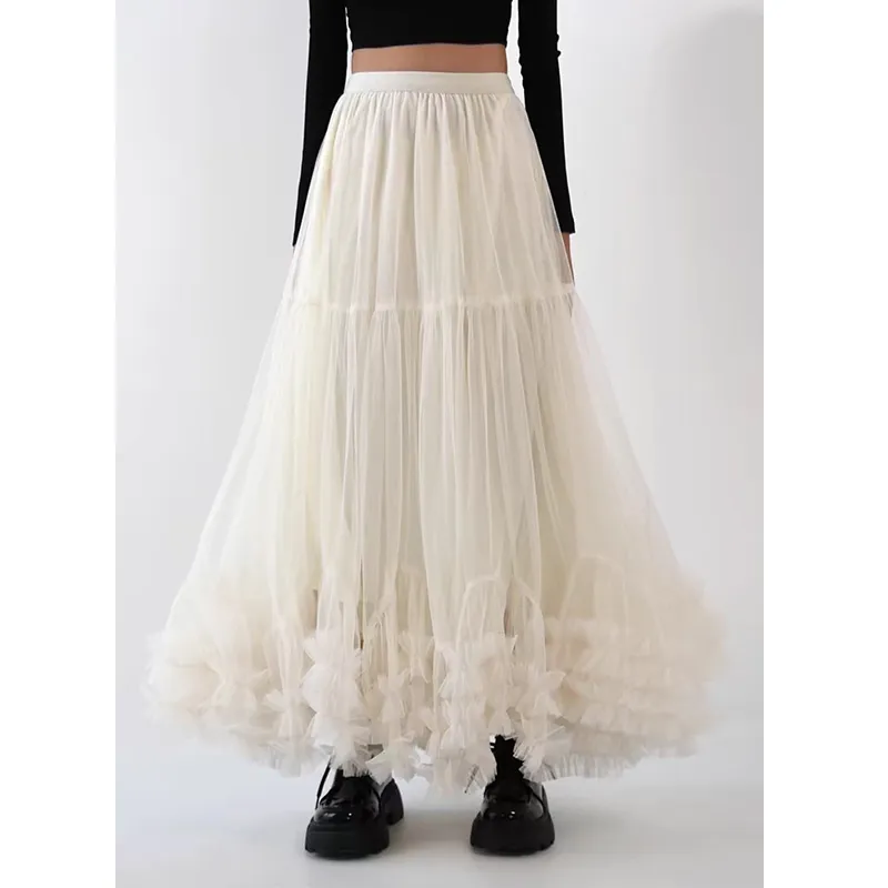 Benhou Casual Long Skirts Women's-4