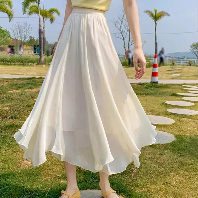 Benhou Casual Long Skirts Women's-3