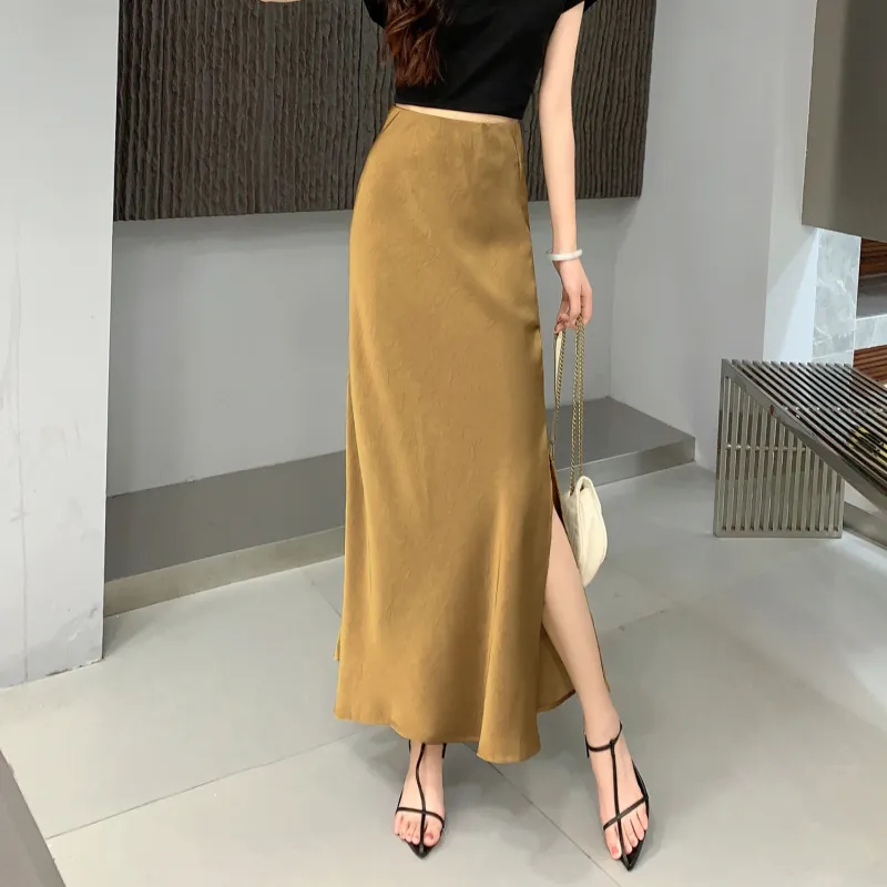 Benhou Casual Long Skirt Women's-18