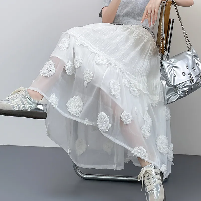 Benhou Casual Long Skirt Women's-6