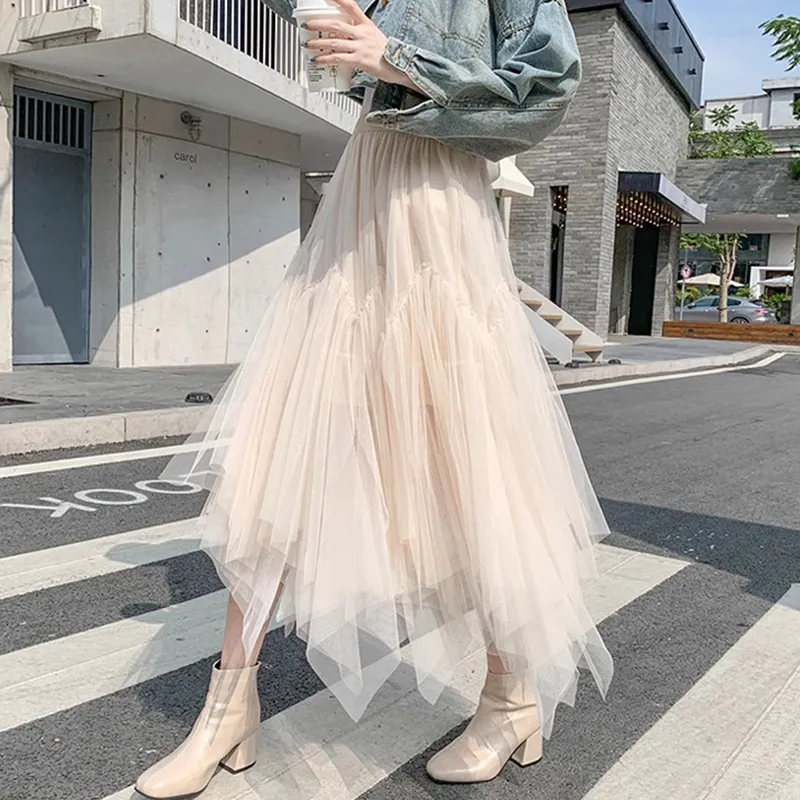 Benhou Casual Long Skirt Women's-4