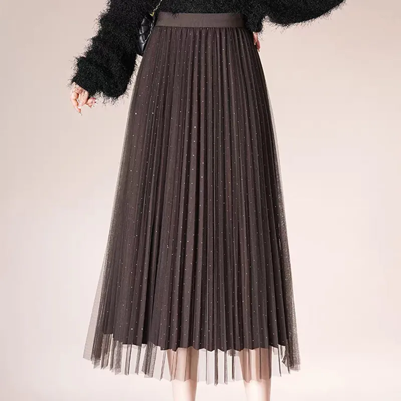 Benhou Casual Long Skirt Women's-15