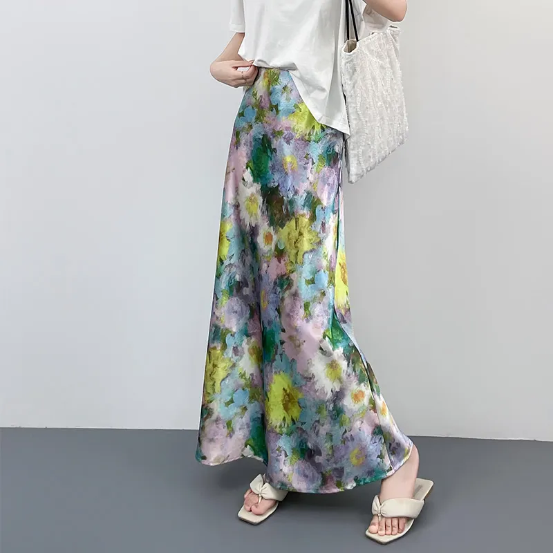Benhou Casual Long Skirt Women's-3