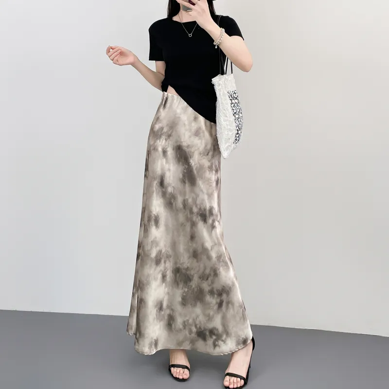Benhou Casual Long Skirt Women's-8