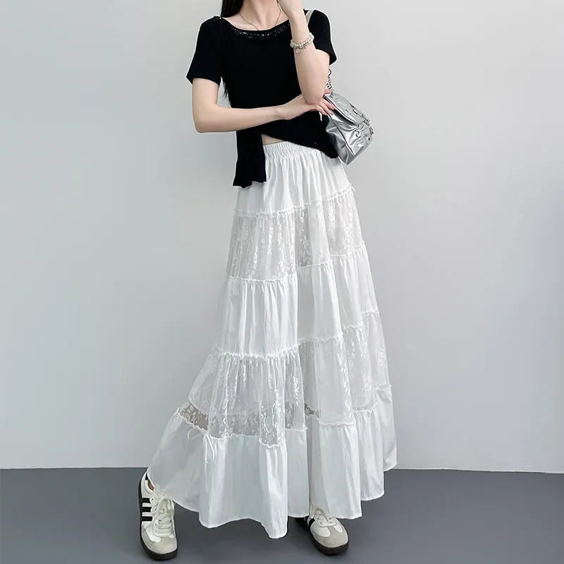 Benhou Casual Long Skirt Women's-2