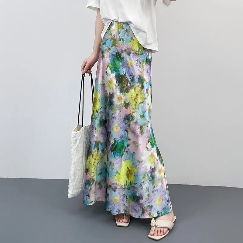 Benhou Casual Long Skirt Women's-2