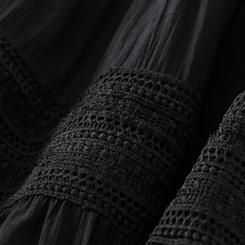 Benhou Casual Long Skirt Women's-8